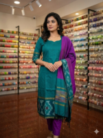Silk Cotton Salwar Suit - Image 3