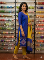 Silk Cotton Salwar Suit - Image 4