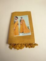 HANDLOOM KHADHI COTTON SAREE - Image 3