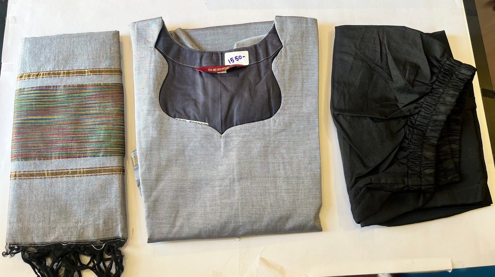 IMG_2167 Silk Cotton Salwar Suit - Image 1