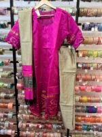 Silk Salwar Suit (3pc set) - Image 2
