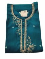 Royal Floral Embroidered Suit Set - Image 3
