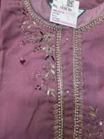 Royal Floral Embroidered Suit Set - Image 4