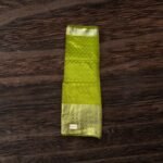 Royal Olive Green Zari Silk Saree - Image 3