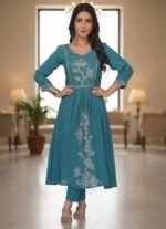 Elegant Embroidered Kurthi