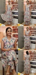 Blossom Garden Floral Kurta Set - Image 3