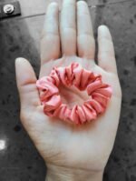 Classic Peach Scrunchie - Image 7