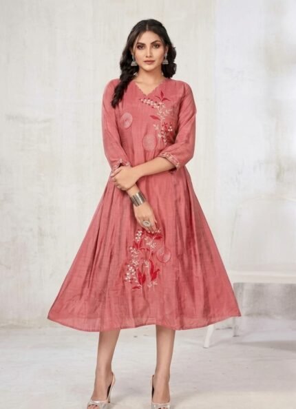 Shimmer Anarkali