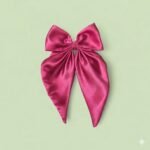 Royal Satin Statement Bow clip