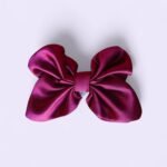 Satin Bow Hair Clip - Image 6