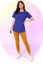 ANKLE LENGTH LEGGINGS (4 WAY STRETCH) - Image 5