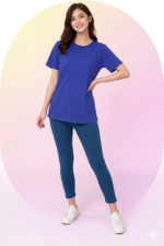 ANKLE LENGTH LEGGINGS (4 WAY STRETCH) - Image 13