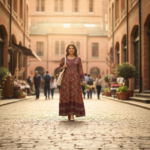 ELEGANT MAROON PRINTED ETHNIC MAXI DRESS FOR WOMEN