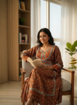 ETHNIC WRAP STYLE KURTI DRESS FOR WOMEN - Image 2