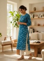 SIDE OPEN KURTI (LIVA APPROVED BRANDED KURTI) - Image 2