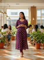 SIDE OPEN KURTI (LIVA APPROVED BRANDED KURTI) - Image 4