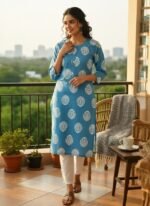 SIDE OPEN KURTI (LIVA APPROVED BRANDED KURTI) - Image 6