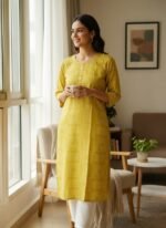 SIDE OPEN KURTI (LIVA APPROVED BRANDED KURTI)