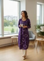 SIDE OPEN KURTI (LIVA APPROVED BRANDED KURTI)