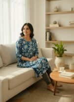 SIDE OPEN KURTI (LIVA APPROVED BRANDED KURTI) - Image 2