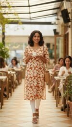 SIDE OPEN KURTI (LIVA APPROVED BRANDED KURTI) - Image 3