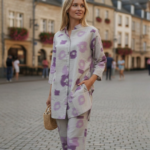 CHIC LILAC PRINT CO-ORD SET